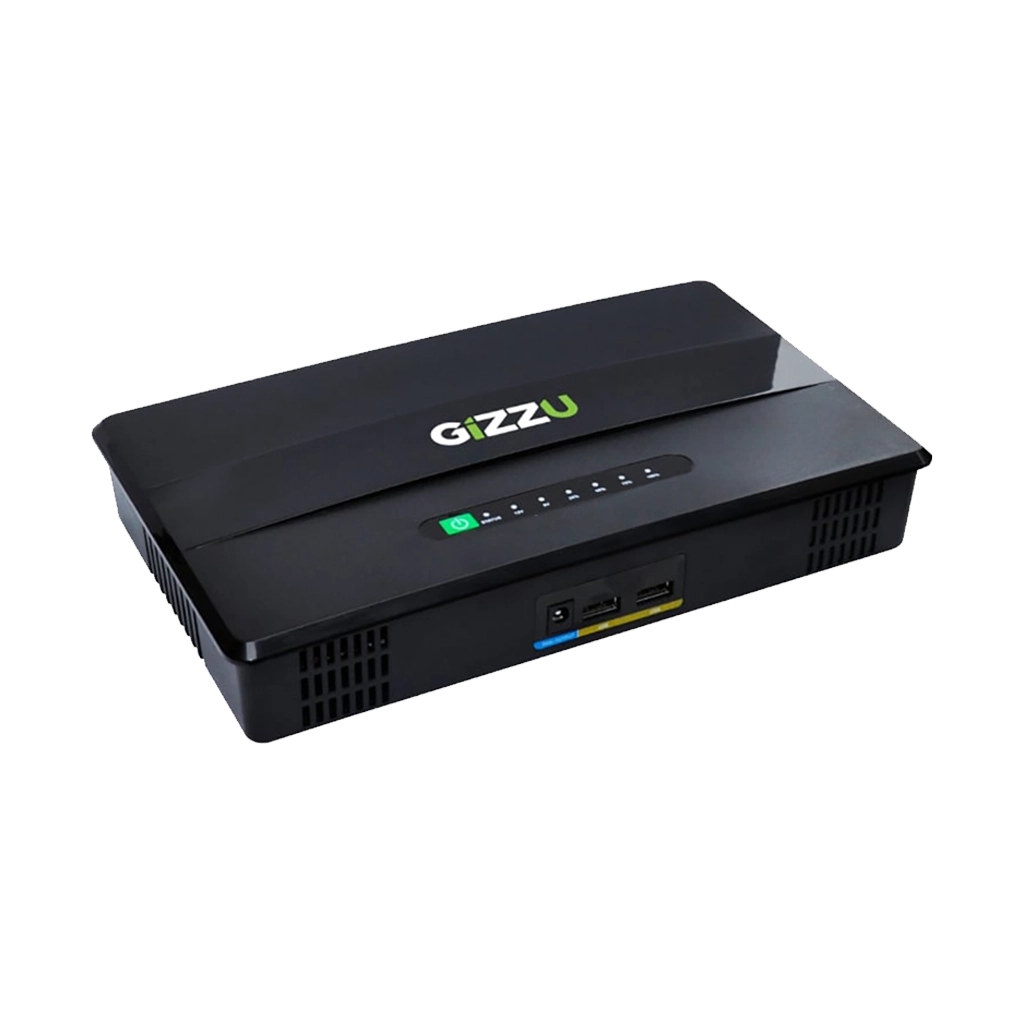 60W 65Wh 17600mAh Mini POE DC UPS Lithium – Black